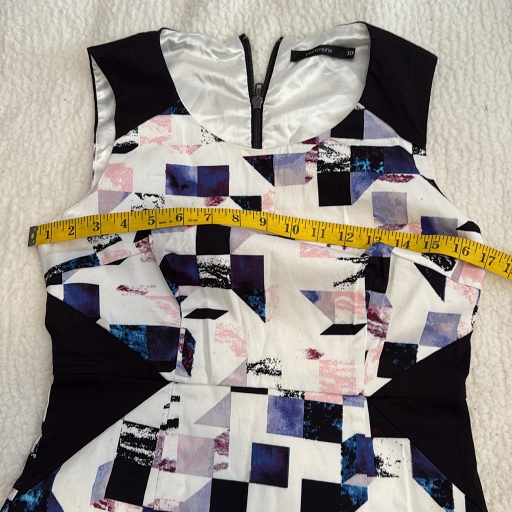 Portmans Printed Dress AUS 10/ US 6 - Picture 11 of 13